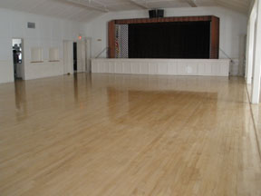 [empty hall]